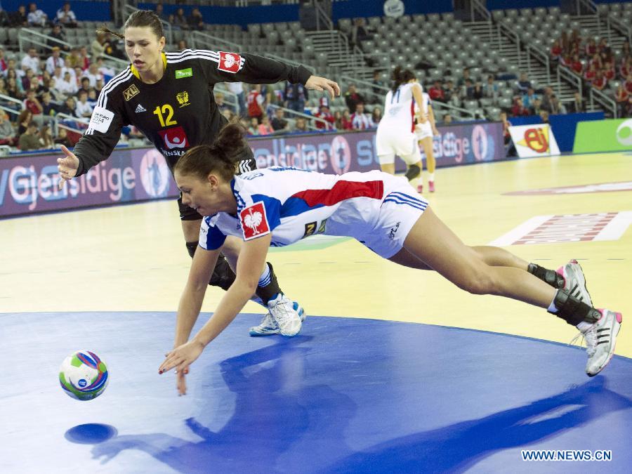 (SP)CROATIA-ZAGREB-HANDBALL-WOMEN'S EHF EURO 2014-SWEDEN VS SLOVAKIA