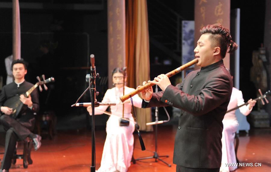 Nanyin, known as the 'living fossil' of ancient Chinese music, literally means music in the south and is a traditional opera in Fujian dialect.