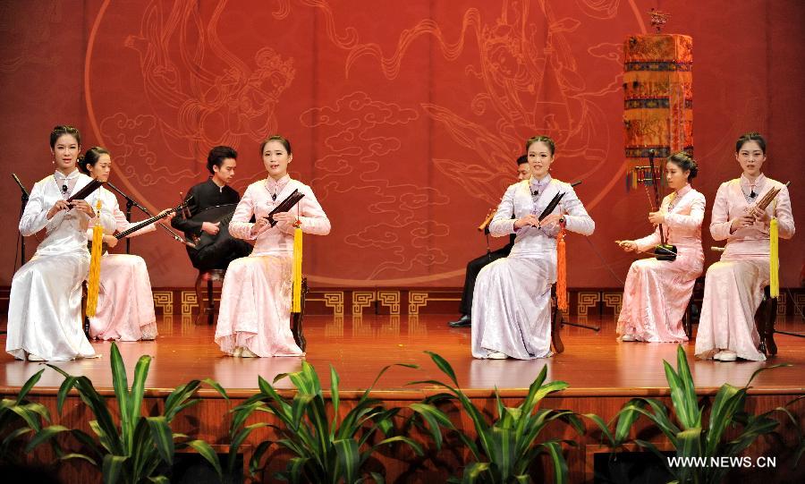 Nanyin, known as the 'living fossil' of ancient Chinese music, literally means music in the south and is a traditional opera in Fujian dialect.