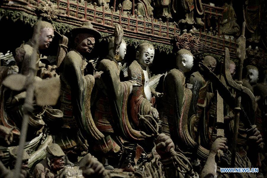 CHINA-SHAANXI-TEMPLE-STATUES (CN) 