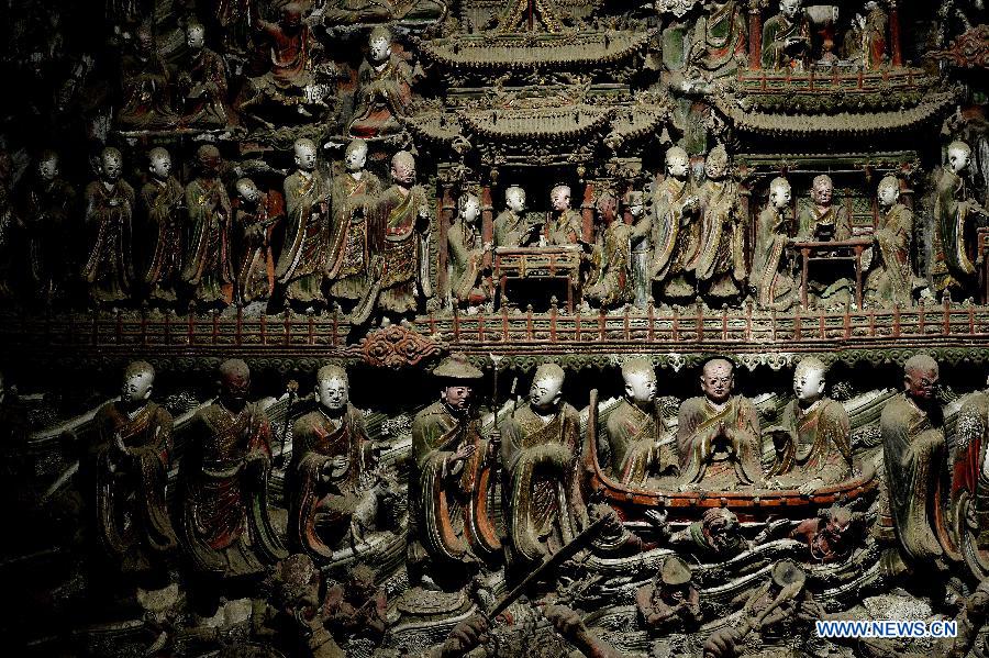 CHINA-SHAANXI-TEMPLE-STATUES (CN) 