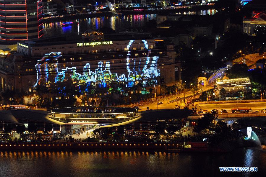 SINGAPORE-MARINA BAY-NEW YEAR-COUNT DOWN PARTY