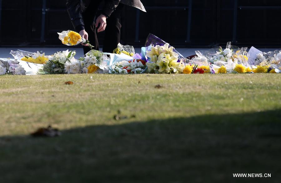 CHINA-SHANGHAI-STAMPEDE VICTIM-MOURNING (CN)