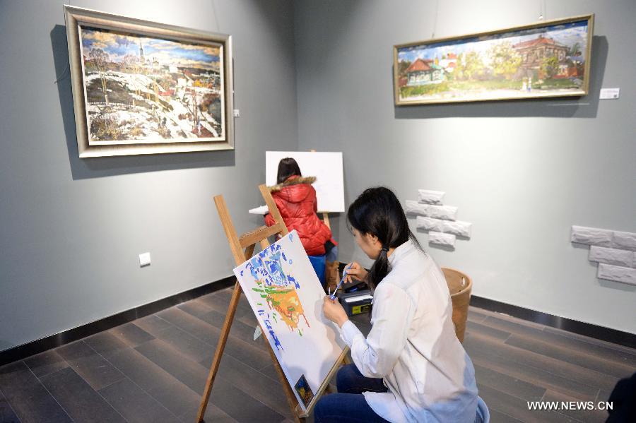 CHINA-HARBIN-PAINTING TRADE CENTER-OPENING (CN)