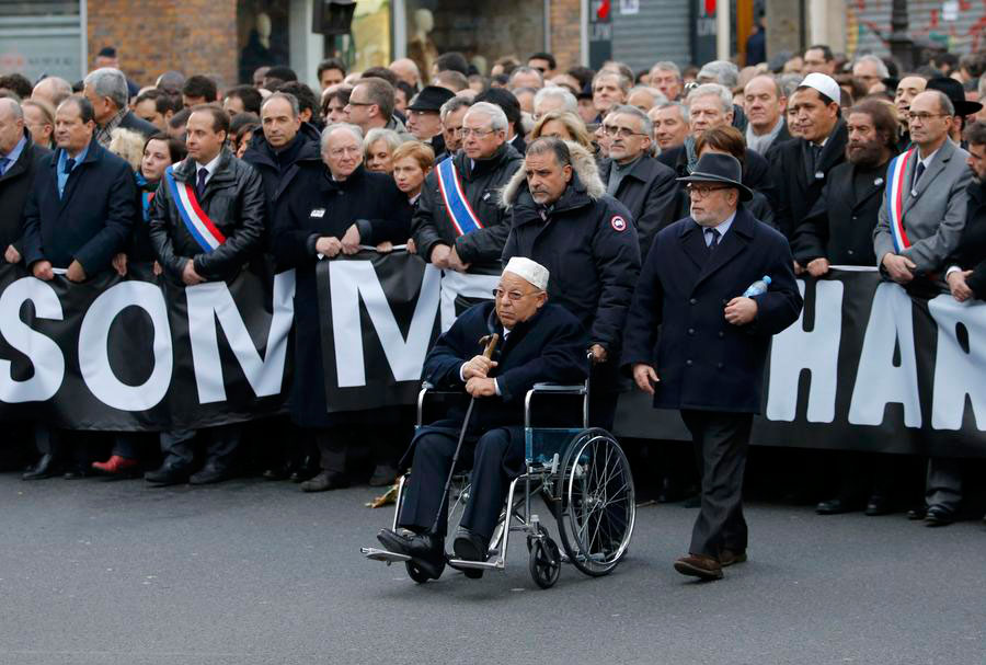 Marching in solidarity: Paris 'unity rally' in photos