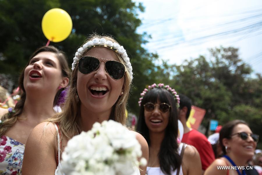 The Carnival officially starts on Feb. 13 but pre-Carnival festivities already started in the Brazilian streets, according to local press. 