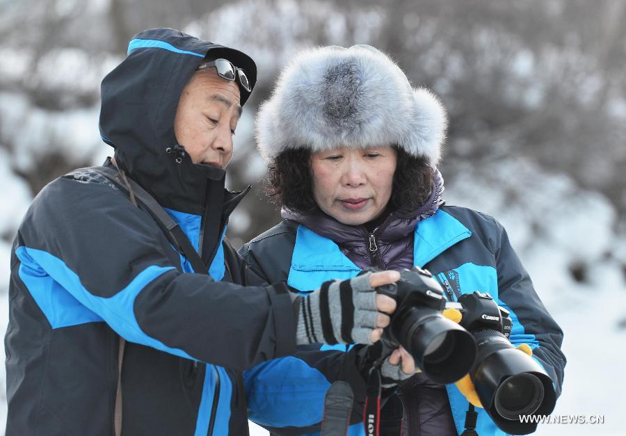 As tourism on snow develops, scenic spots like Songling Village where people can enjoy snow scenery are being discovered in China.