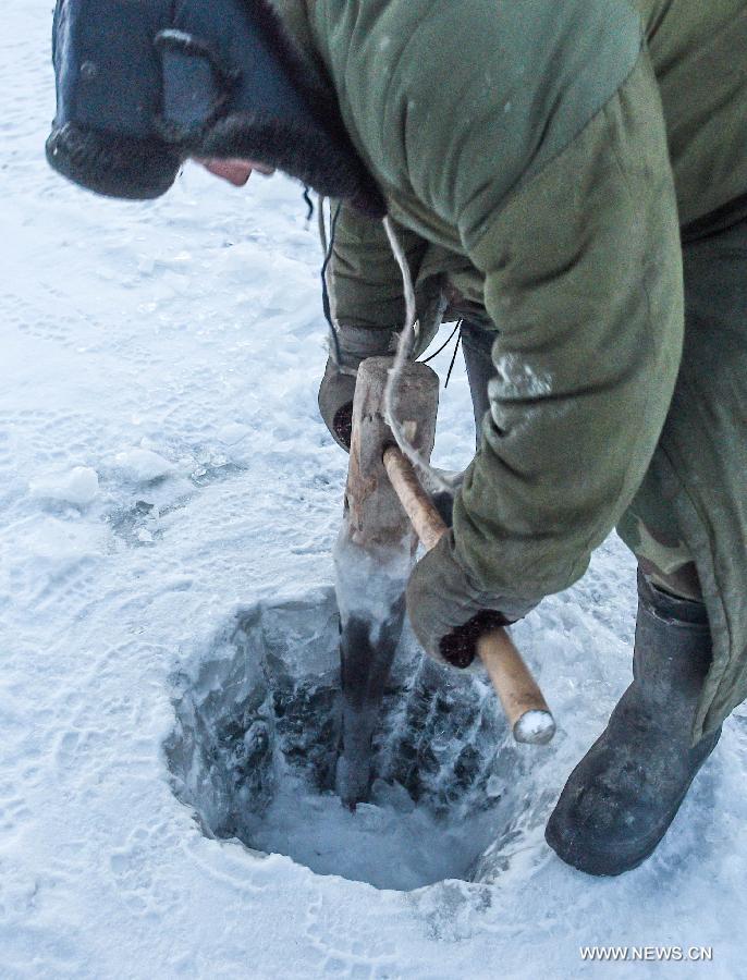 CHINA-JILIN-ICE FISHING(CN)