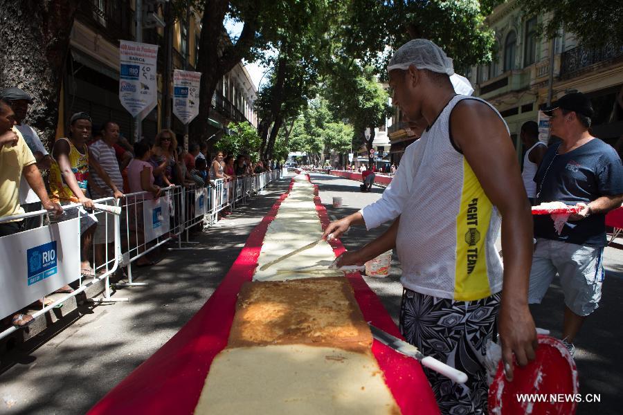 Rio de Janeiro, the second-largest city in Brazil, celebrated the 450th anniversary of its foundation on Sunday and the revitalization of the city's port area rises as the greatest present for the residents. 