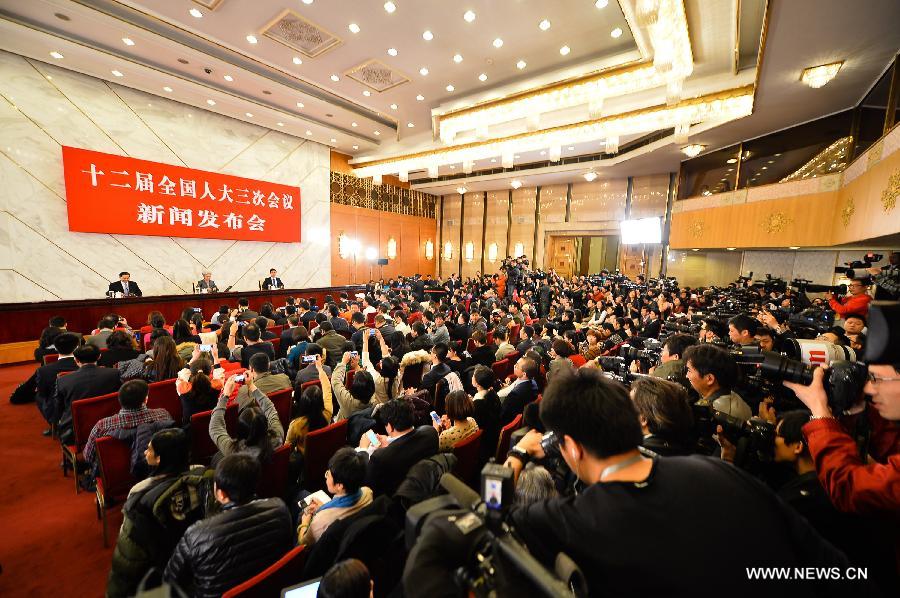 (TWO SESSIONS) CHINA-BEIJING-NPC-PRESS CONFERENCE (CN)  