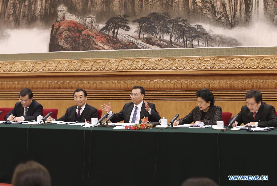 (TWO SESSIONS) CHINA-BEIJING-NPC-PANEL DISCUSSION-LI KEQIANG (CN) 