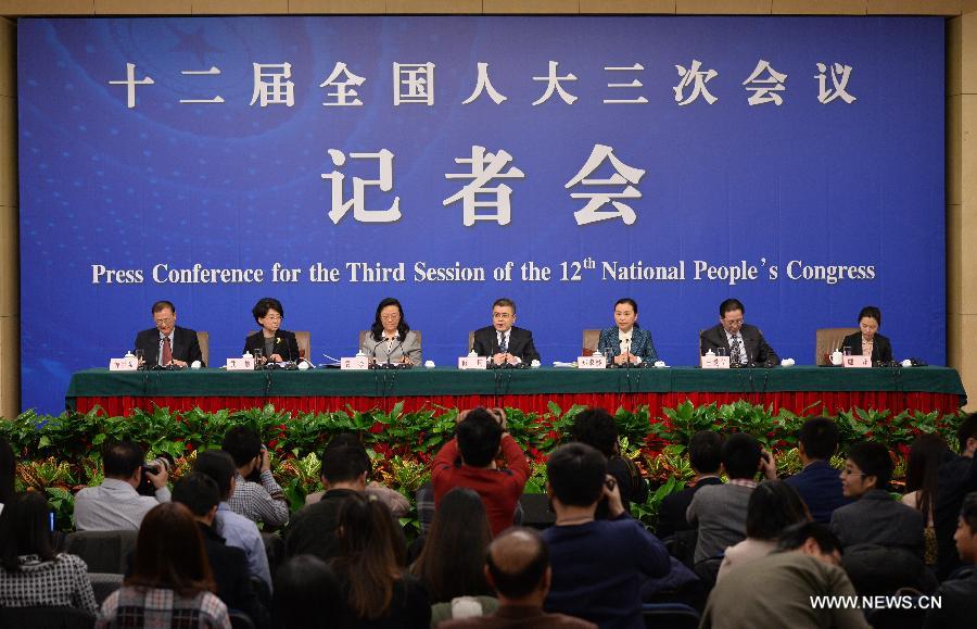 (TWO SESSIONS) CHINA-BEIJING-NPC-LEGISLATION LAW-PRESS CONFERENCE (CN)