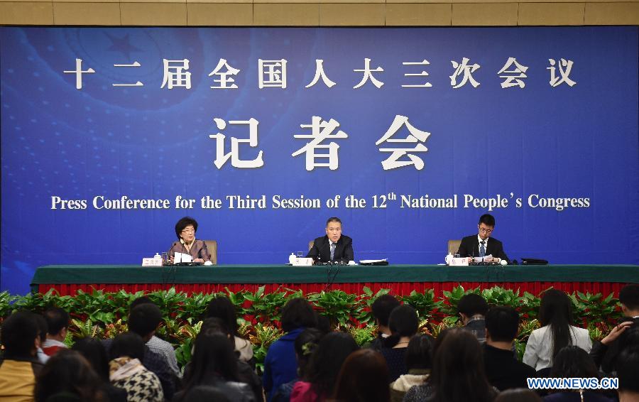 (TWO SESSIONS) CHINA-BEIJING-NPC-SAIC-PRESS CONFERENCE (CN)