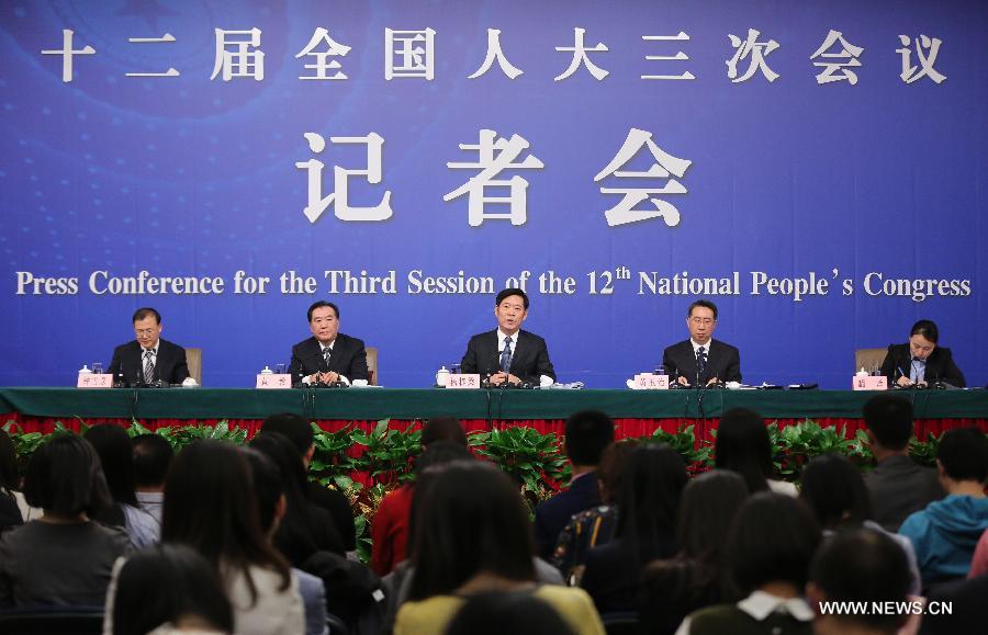 (TWO SESSIONS) CHINA-BEIJING-NPC-PRESS CONFERENCE-WORK SAFETY (CN)