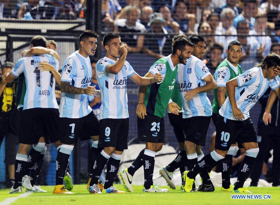 (SP)ARGENTINA-BUENOS AIRES-SOCCER-RACING CLUB VS SPORTING CRISTAL