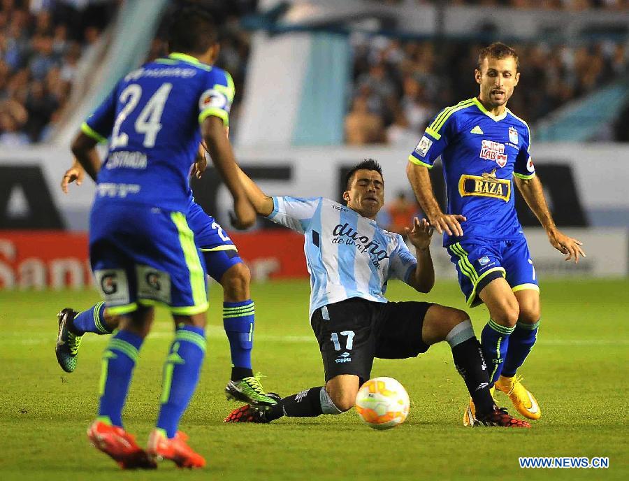 (SP)ARGENTINA-BUENOS AIRES-SOCCER-RACING CLUB VS SPORTING CRISTAL