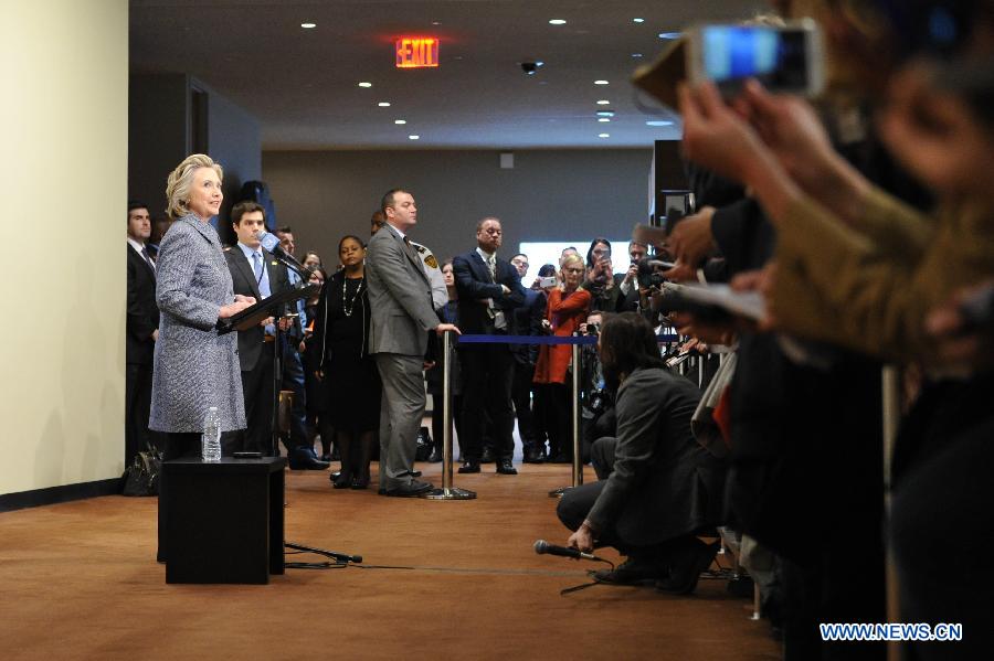 US-NEW YORK-HILLARY CLINTON-EMAIL