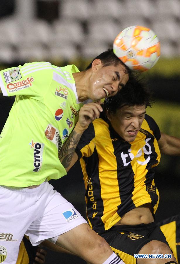 (SP)PARAGUAY-ASUNCION-SOCCER-GUARANI VS DEPORTIVO TACHIRA 