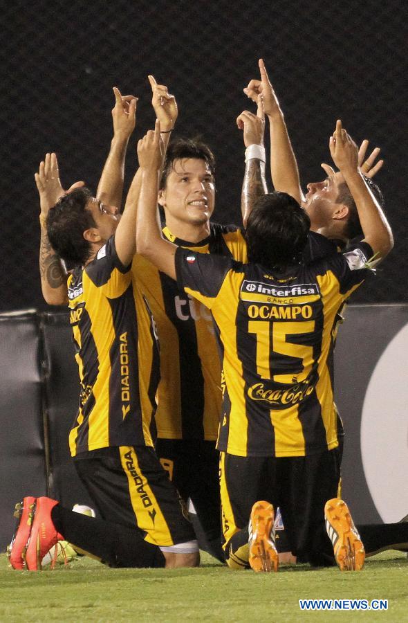 (SP)PARAGUAY-ASUNCION-SOCCER-GUARANI VS DEPORTIVO TACHIRA 