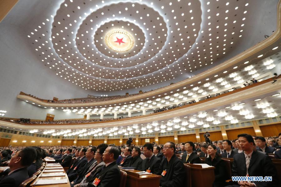 (TWO SESSIONS) CHINA-BEIJING-NPC-THIRD PLENARY MEETING (CN)