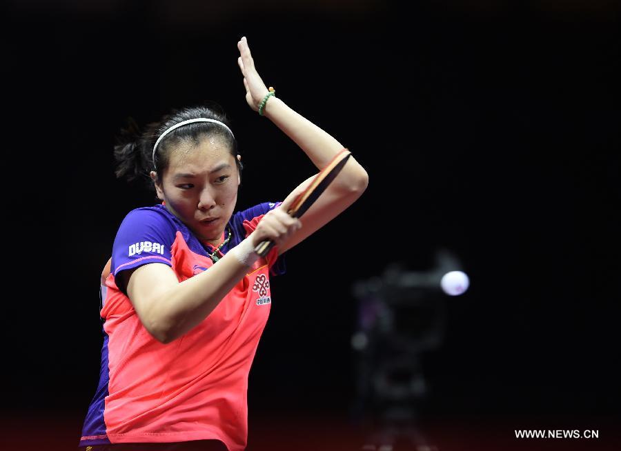 Li Xiaoxia lost 1-4.