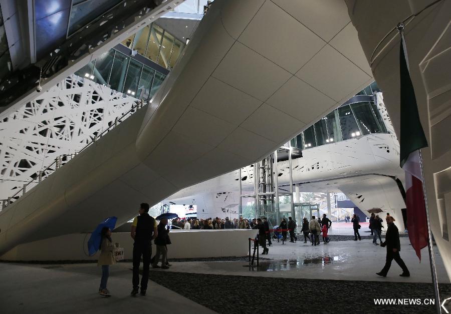 The Milan Expo will run until October 31 and is expected to attract over 20 million visitors.