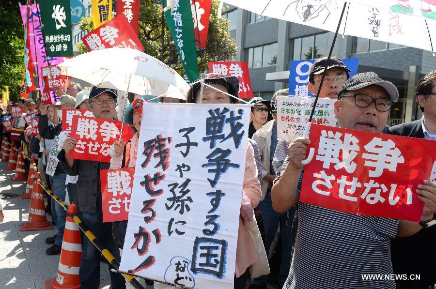 The Cabinet of Japan on Thursday approved a legislative package on national security which will allow the Self-Defense Forces to fight abroad, marking a major change to Japan's post-war exclusively defense-oriented security policy.