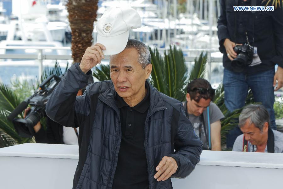 Cast members of the film 'Nie Yinniang' (the Assassin) pose for photos at the photocall during the 68th Cannes Film Festival in Cannes, France, on May 21, 2015. The film 'Nie Yinniang' (the Assassin) would premiere at the 68th Cannes Film Festival on Thursday.