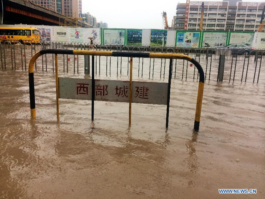 CHINA-GUANGDONG-RAINSTORM-WARNING (CN)
