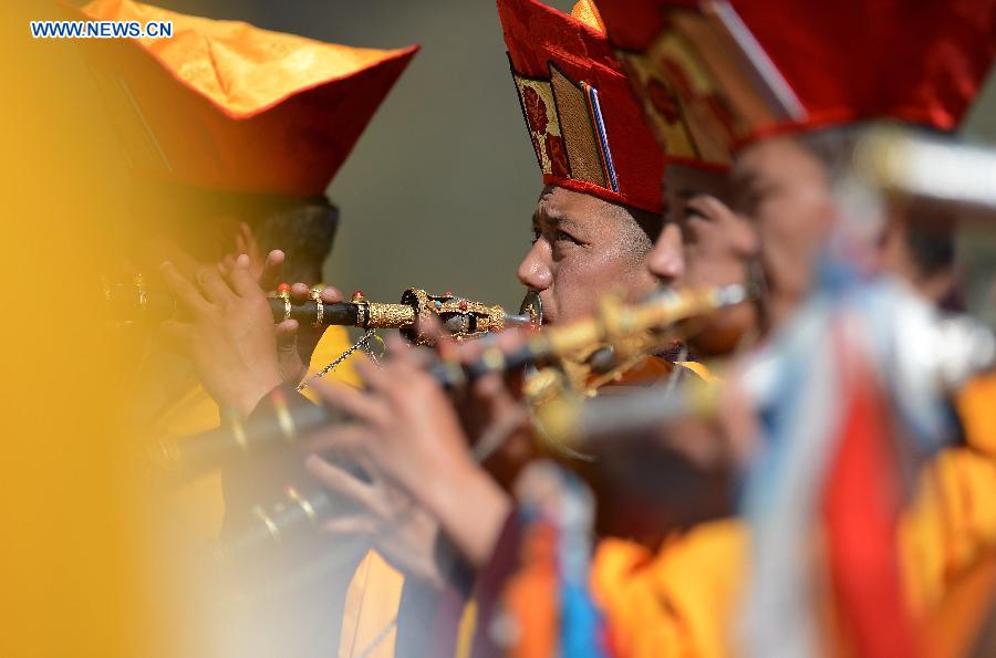 CHINA-TIBET-THANGKA-WORSHIP (CN)