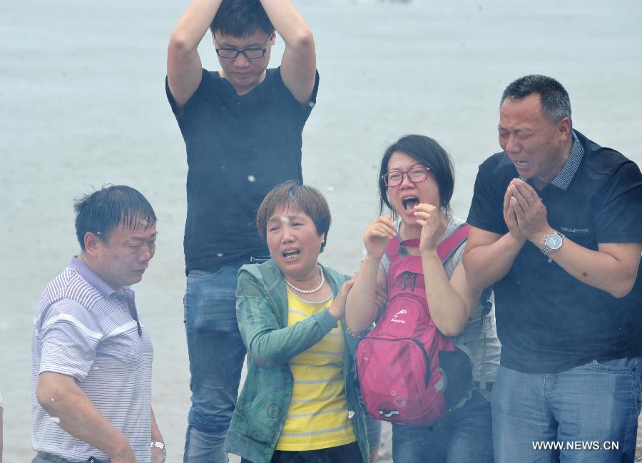 CHINA-JIANLI-CAPSIZED SHIP-MOURNING(CN)