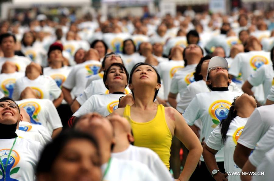 The International Yoga Day falls on June 21, 2015.