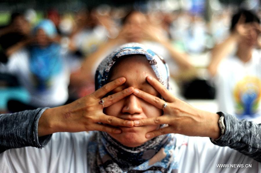 The International Yoga Day falls on June 21, 2015.