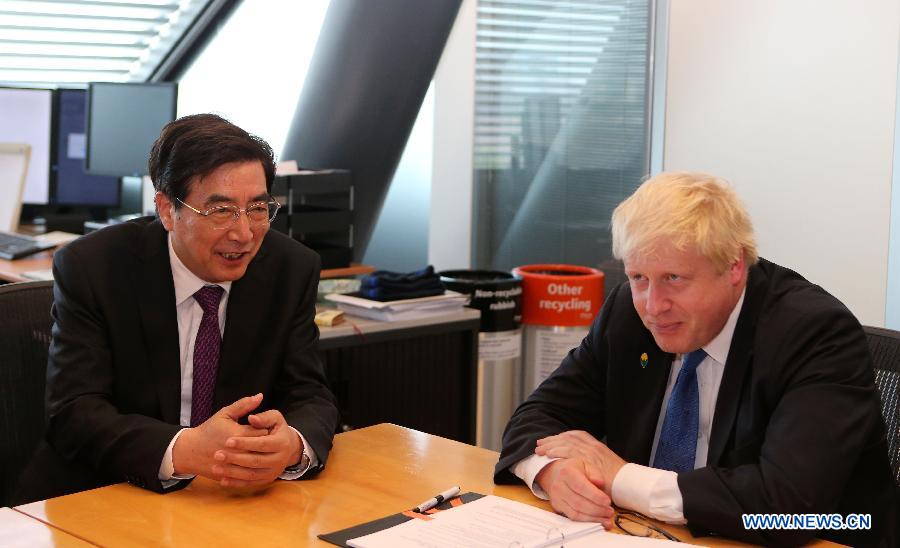 BRITAIN-LONDON-CHINA-BEIJING-GUO JINLONG-VISIT