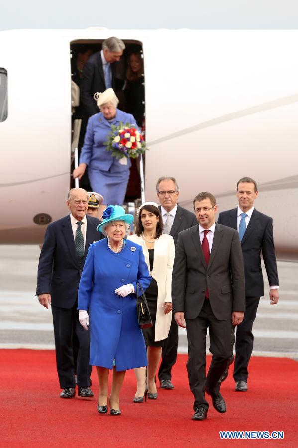 GERMANY-BERLIN-QUEEN ELIZABETH II-VISIT