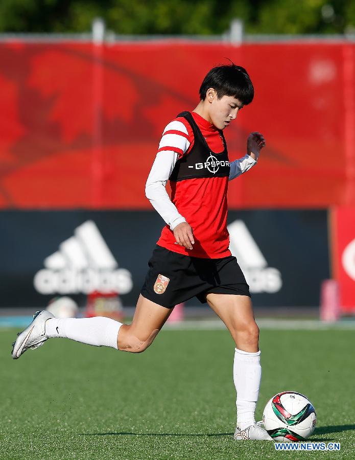 (SP)CANADA-OTTAWA-FIFA-WOMEN'S WORLD CUP-TRAINING SESSION-CHINA