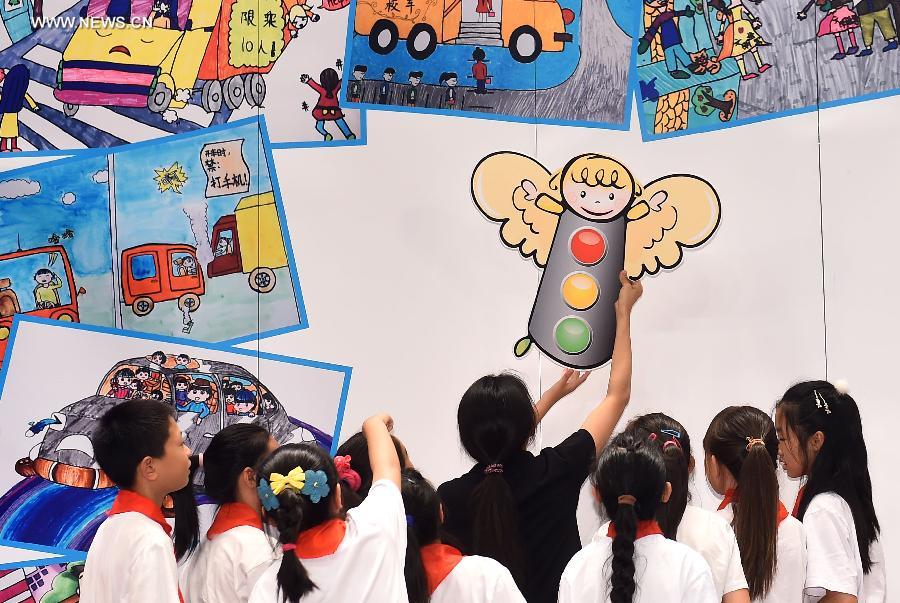 CHINA-BEIJING-CHILDREN-PAINTING COMPETITION (CN)