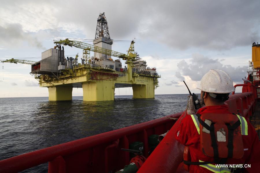 #CHINA-SOUTH CHINA SEA-DRILLING PLATFORM-OPERATION (CN*)