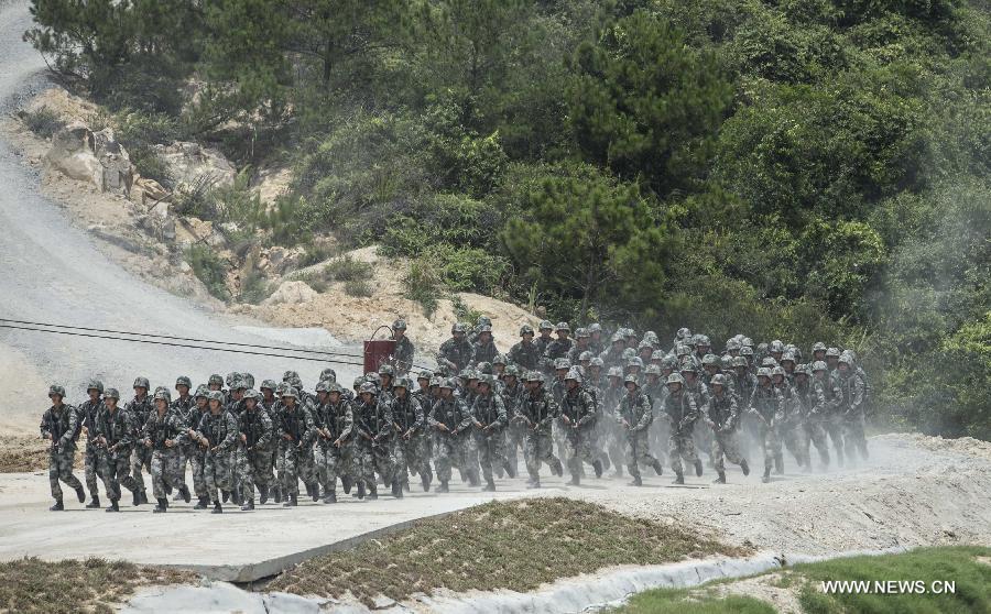 CHINA-HONG KONG-PLA GARRISON-DRILL (CN)