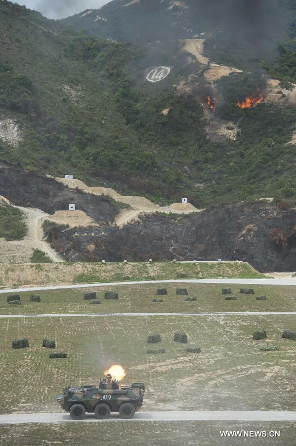 CHINA-HONG KONG-PLA GARRISON-DRILL (CN)