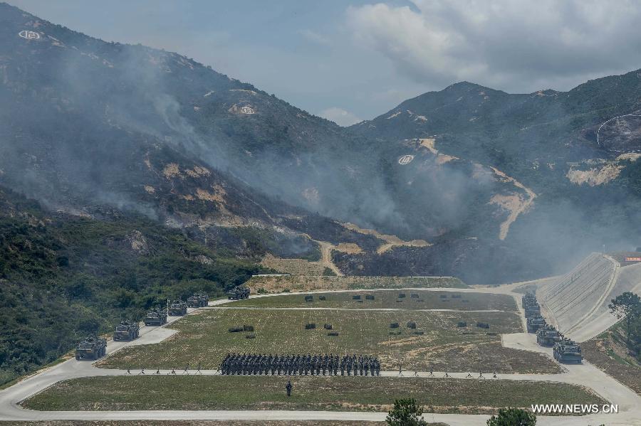 CHINA-HONG KONG-PLA GARRISON-DRILL (CN)