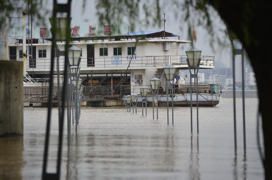 CHINA-JIANGXI-GANJIANG RIVER-WATER LEVEL (CN)