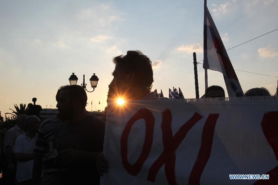 GREECE-ATHENS-DEBT CRISIS-DEMONSTRATION