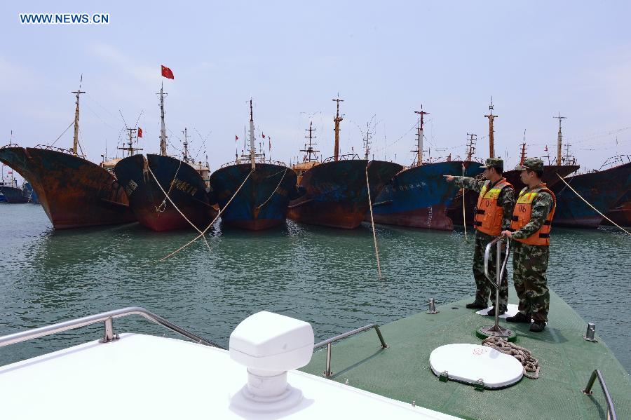 CHINA-FUJIAN-LONGHAI-RED CORAL-ILLEGAL SHIPS(CN)