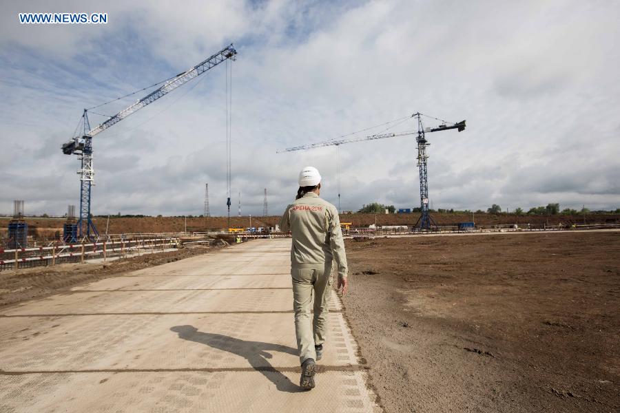 (SP)RUSSIA-SAMARA-FIFA WORLD CUP-CONSTRUCTION