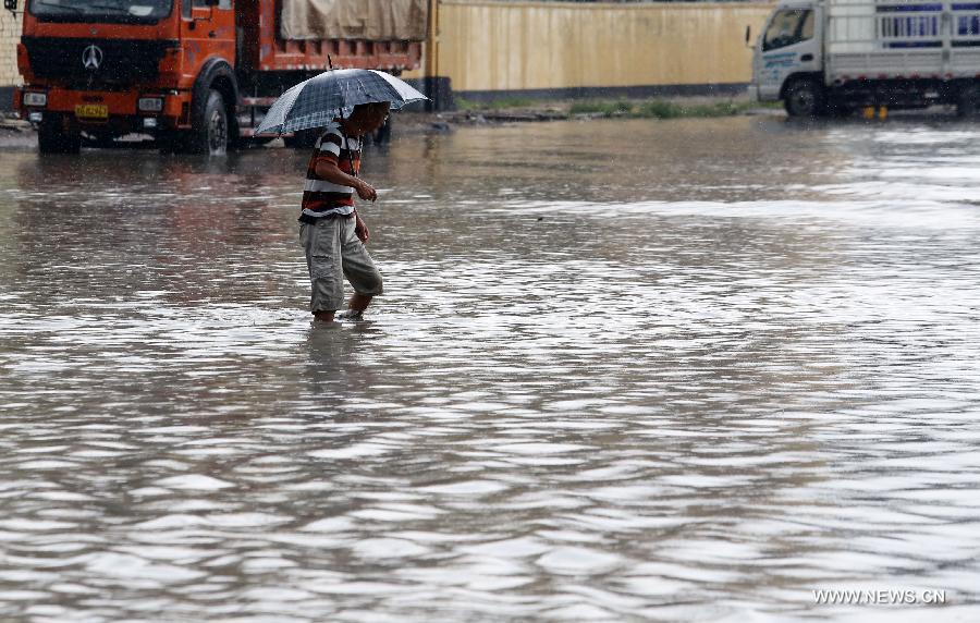 #CHINA-SHANDONG-WEIFANG-HEAVY RAIN (CN)