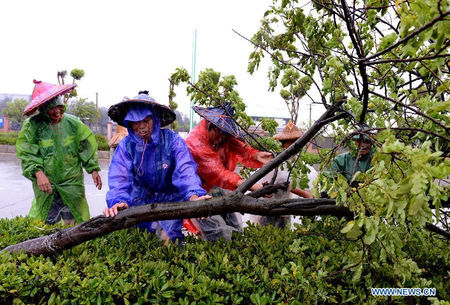 CHINA-FUJIAN-TYPHOON SOUDELOR-LANDFALL (CN)