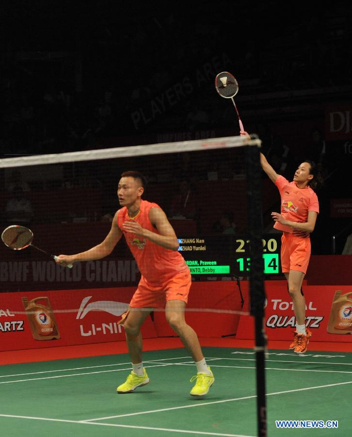 (SP)INDONESIA-JAKARTA-BWF WORLD CHAMPIONSHIPS 2015