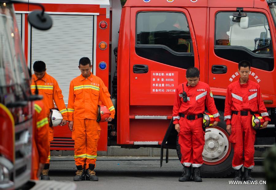 The death toll from last week's massive blasts in Tianjin rose to 114.