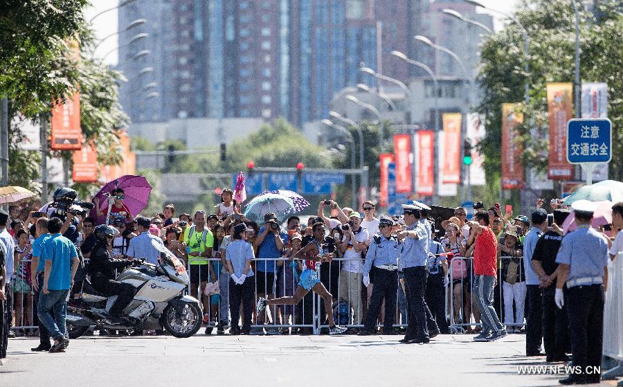 (SP)CHINA-BEIJING-IAAF WORLD CHAMPIONSHIPS-MEN'S MARATHON (CN)